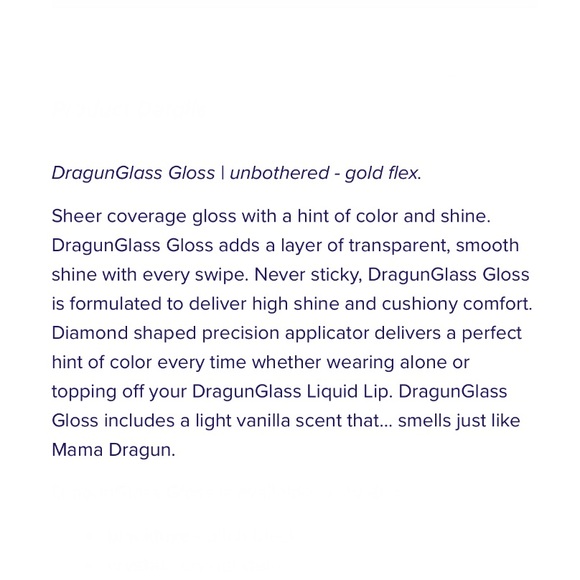 DRAGUN BEAUTY DragunGlass Gloss UNBOTHERED *DISCONTINUED* - Picture 11 of 11